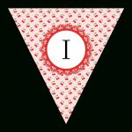 Free Printable Pink Cherry Banner Set | The Cottage Market   Free Printable Alphabet Letters For Banners