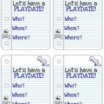 Free Printable Play Date Cards | Free Printable   Free Printable Play Date Cards