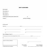 Free Printable Quit Claim Deed Form Michigan | Mbm Legal   Free Printable Quit Claim Deed Form