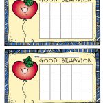 Free Printable Reward And Incentive Charts   Free Printable Behavior Charts