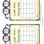 Free Printable Reward And Incentive Charts   Free Printable Reward Charts