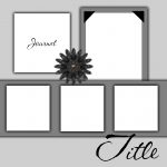 Free Printable Scrapbook Layout Templates | Free Scrapbook Templates   Free Printable Scrapbook Templates