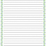Free Printable Stationery For Kids, Free Lined Kids Writing Paper   Free Printable Lined Writing Paper