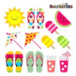 Free Printable Summer Clipart 4 » Clipart Portal   Free Printable Summer Clip Art