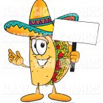 Free Printable Taco Bar Signs | Blank Sign And Waving Blank Sign   Free Printable Taco Bar Signs