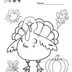 Free Printable Thanksgiving Worksheets For Preschoolers   8.13   Math Worksheets Thanksgiving Free Printable