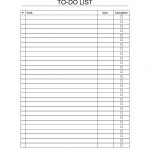 Free Printable To Do Checklist | Templates At Allbusinesstemplates   Free Printable Checklist