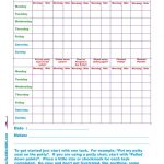 Free Printable Toddler Potty Training 2 Week Chart For 1, 2, 3, 4   Free Printable Reward Charts For 2 Year Olds