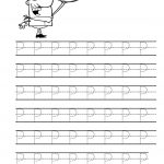 Free Printable Tracing Letter P Worksheets For Preschool | Tracing   Free Printable Traceable Letters