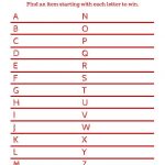 Free Printable Travel Games For Kids   Free Printable Alphabet Games
