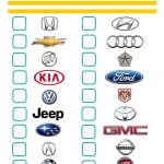 Free Printable Travel Games For Kids   Free Printable Car Bingo