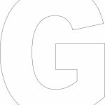 Free Printable Upper Case Alphabet Template | My Little Chicks   Free Printable Alphabet Templates