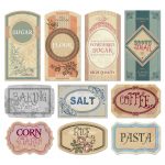 Free Printable Vintage Labels For Jars And Canisters To Organize   Free Printable Vintage Pictures