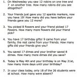 Free Printable Worksheets For Second Grade Math Word Problems | 1St   Free Printable 1St Grade Math Word Problems Free Printable Worksheets For Second Grade Math Word Problems | 1St   Free Printable 1St Grade Math Word Problems