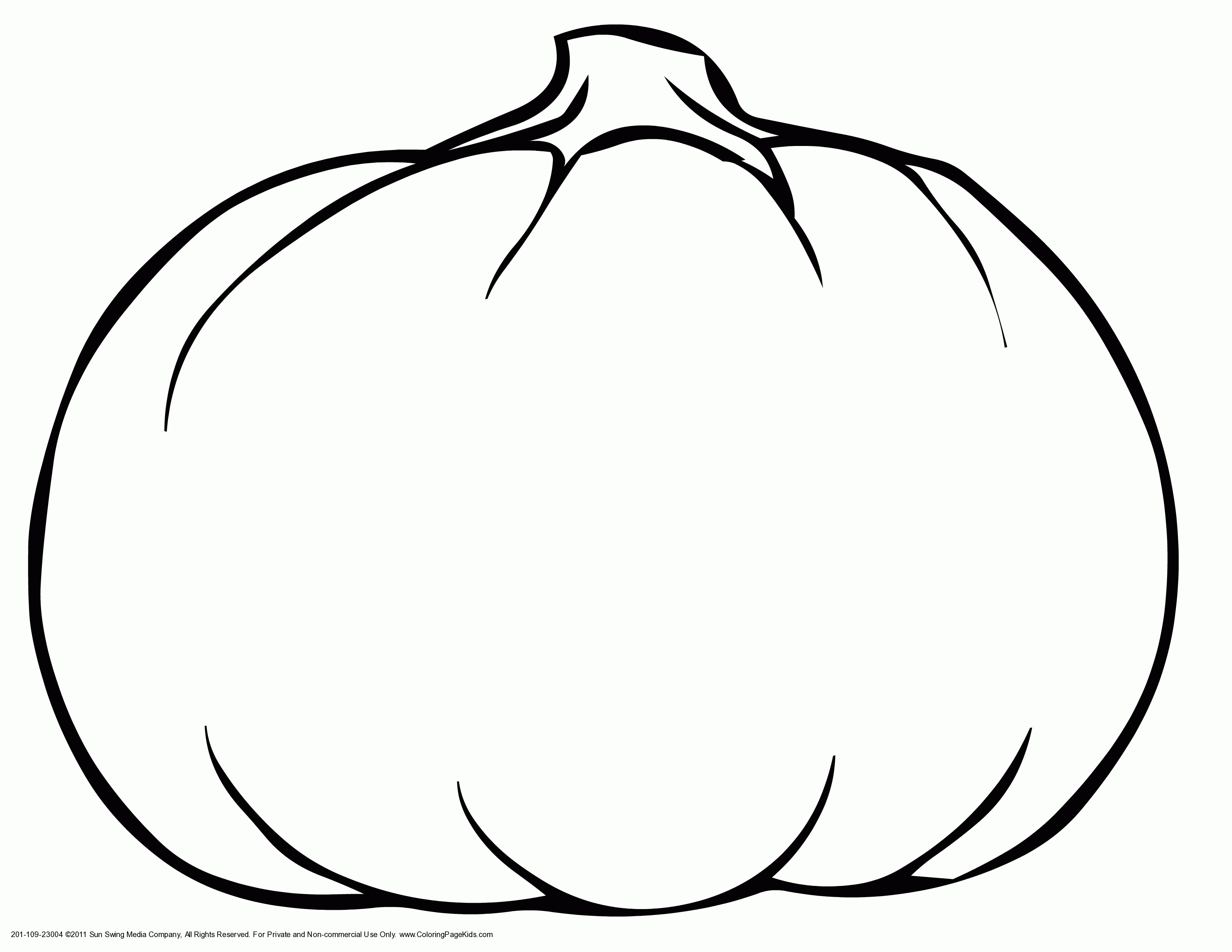 Free Pumpkin Line Drawing, Download Free Clip Art, Free Clip Art On - Pumpkin Shape Template Printable Free