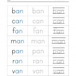 Free Rhyming Words Worksheet “An” | The Resources Of Islamic   Free Printable Rhyming Words