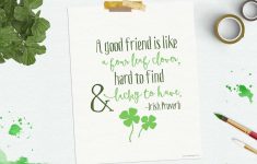 Free Printable St Patricks Day Stationery