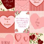 Free Valentine's Day Card Printables     Free Printable Valentine Heart Patterns