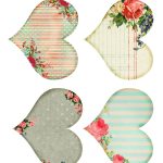 Free Vintage Printable Hearts   Free Pretty Things For You   Free Printable Vintage Pictures