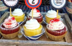 Free Printable Train Cupcake Toppers