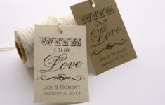 Free Printable Wedding Favor Tags