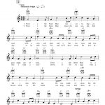 Frosty The Snow Man   Print Sheet Music Now   Free Printable Frosty The Snowman Sheet Music