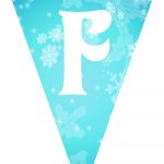 Frozen Party Ideas With Free Printables   Frozen Happy Birthday Banner Free Printable