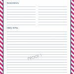 Full Page Recipe Creative Templates   Google Search | Recipe Cards   Free Printable Recipe Templates
