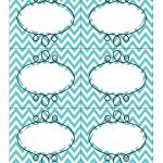 Fun Chevron Patterned Labels | Consolidation Ideas | Printable   Free Printable Chevron Labels