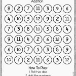 Games To Strengthen Math Skills | Math | Pinterest | Build Math   Roll A Monster Free Printable