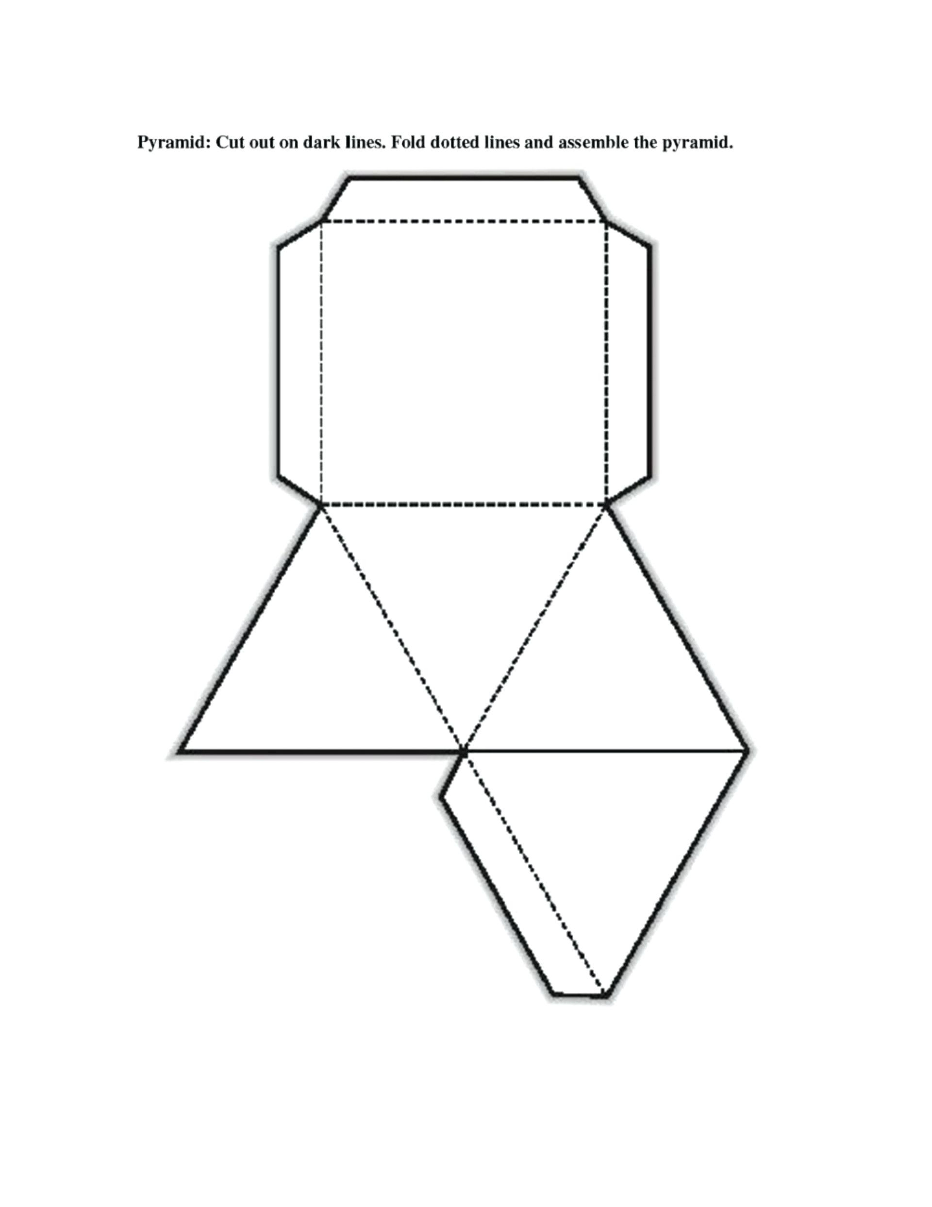 Geometric Net Printables Free Printable Shape Nets Template Intended - Free Printable Shapes Templates