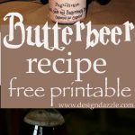 Harry Potter Butterbeer Free Printable   Design Dazzle   Free Printable Butterbeer Labels