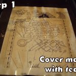 Harry Potter Paraphernalia: Marauder's Map: Inside And Outside   Free Printable Marauders Map