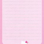 Hello Kitty | Borders,stationary,backgrounds | Free Printable   Free Printable Hello Kitty Stationery