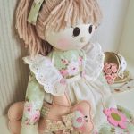 Holly Rag Doll Pattern   Pdf   Free Printable Cloth Doll Sewing Patterns