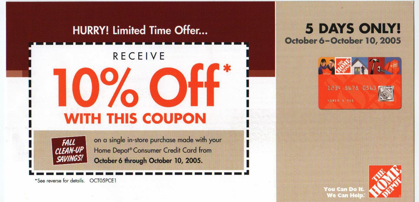 Home Depot Coupon Printable | Coupon Codes Blog - Free Printable Home Depot Coupons