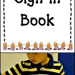 How To Make A Book With Free Printable Preschool Sign In Sheets   Free Printable Center Signs For Pre K