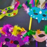 How To Make Masquerade Bird Masks + Free Printable Mask Template   Free Printable Masquerade Masks
