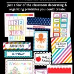 How To Make Teaching Printables And Classroom Decorating Kits To   Free Printable Classroom Tray Labels