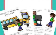 i can ride the school bus social story for autistic children free free printable social stories for kids I Can Ride The School Bus" Social Story For Autistic Children Free - Free Printable Social Stories For Kids