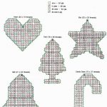 Image Result For Free Plastic Canvas Christmas Ornament Patterns   Free Printable Plastic Canvas Patterns