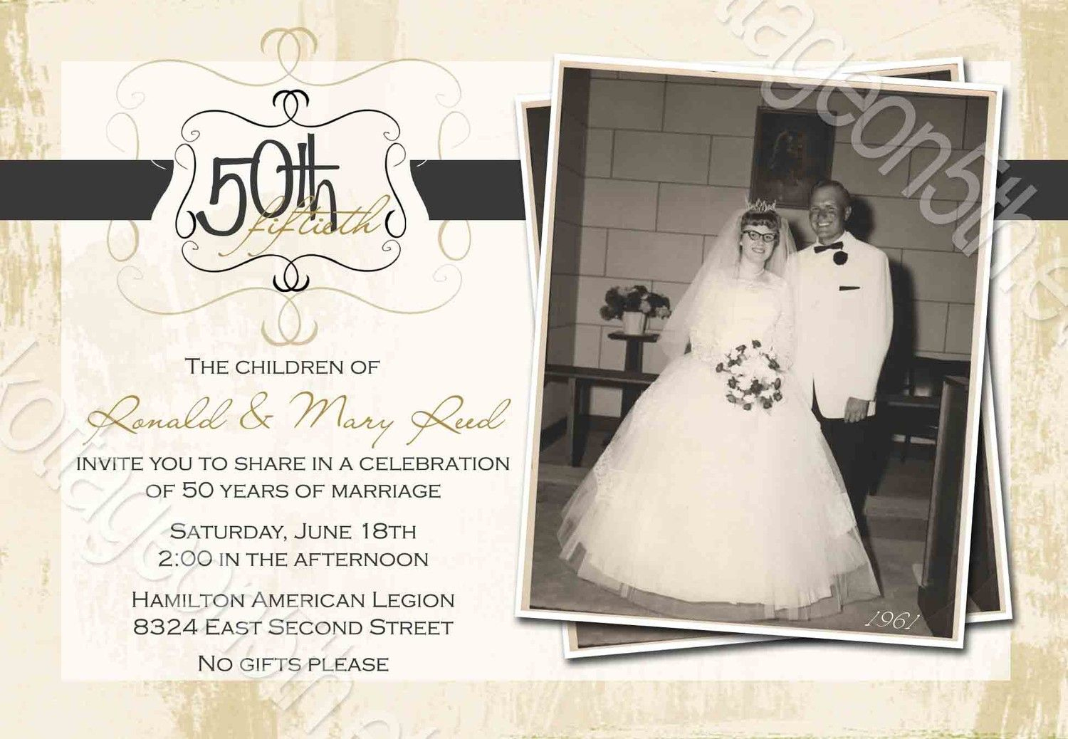 Invitations | 35Th | Anniversary Party Invitations, 60 Wedding - Free Printable 60Th Wedding Anniversary Invitations