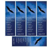 Isaias 40:31 — Varios De Los Cinco Para Facilidad De Impresión Y   Free Printable Bible Bookmarks Templates