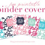 Jessica Marie Design Blog: Free Printable Binder Covers   Free Printable Binder Covers