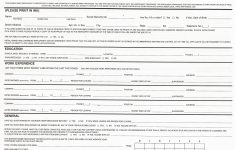 Free Printable Job Application Template