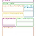 Joyously Domestic: Free Mother's Day Questionnaire Printable   Free Printable Mother's Day Questionnaire