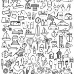 Jul 3 ***free*** Bullet Journal Printable; Summer Icons | Logs   Free Printable Icons