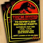 Jurassic World Dinosaur Party Planning Ideas & Supplies   Free Printable Jurassic Park Invitations