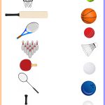 Keywords: Matching,activities,sports,ball,bat,games,toddler,free   Free Printable Toddler Matching Games