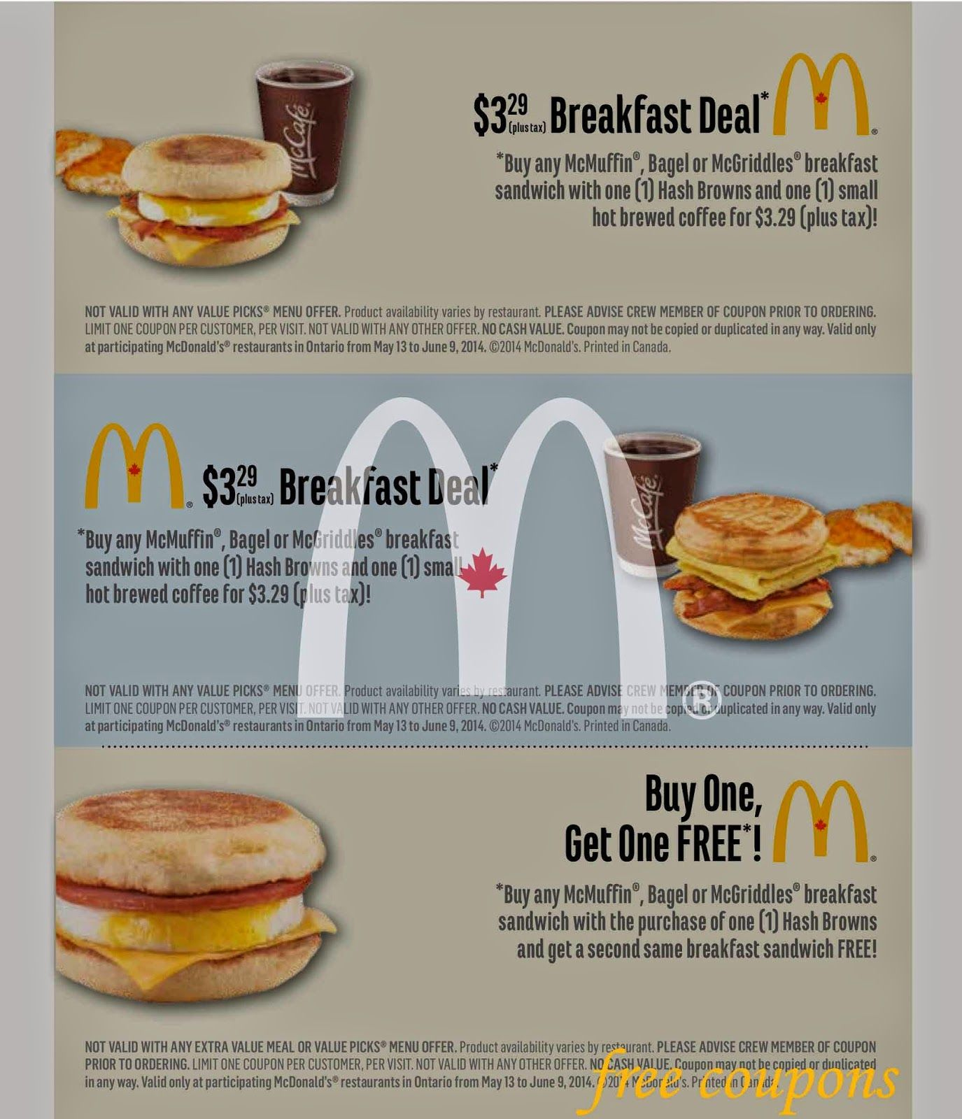 Kfc Coupons: Mcdonalds Coupons | Printable Coupons | Coupons - Free Printable Coupons Ontario